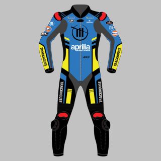 Ai Ogura Aprilia Trackhouse Leather Suit MotoGP 2025