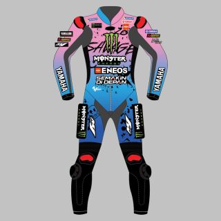 Fabio Quartararo Yamaha Leather Suit French GP 2024