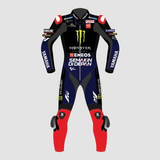 Fabio Quartararo Yamaha Monster Energy Leather Suit MotoGP 2022