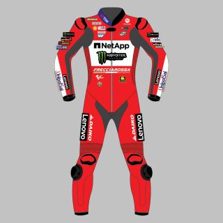 Francesco Bagnaia Leather Suit British MotoGP 2024