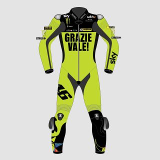 Grazie Vale 46 Valentino Rossi Leather Suit 2022