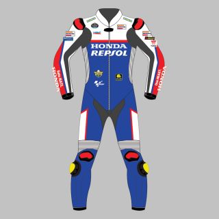 Joan Mir Honda Leather Race Suit British GP 2024
