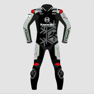 Jonathan Rea Winter Test 2023 Kawasaki Leather Race Suit