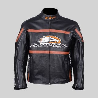 Men's Harley Davidson Raceway Screamin Eagle Leather Jacket