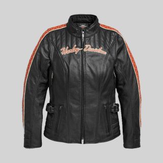 Women's Vanocker  HD Triple Vent System Leather Jacket